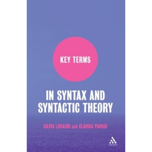 Key Terms in Syntax and Syntactic Theory (Key Terms)