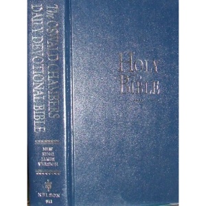 The Oswald Chambers Daily Devotional Bible/New King James Version