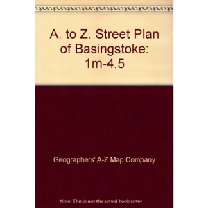 A. to Z. Street Plan of Basingstoke: 1m-4.5