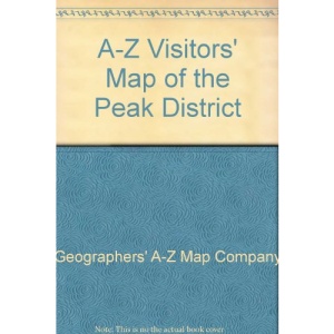 A-Z Visitors' Map of the Peak District (Visitors Map)