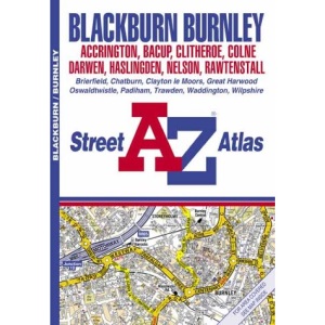 A-Z Blackburn and Burnley Atlas (Street Atlas)