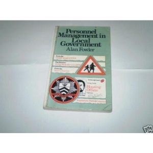 Personnel Management in Local Government