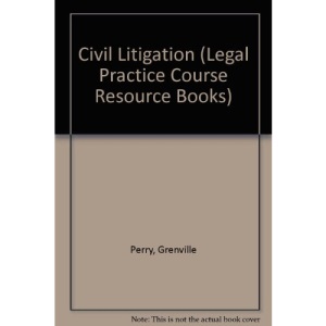 Civil Litigation (Legal Practice Course Resource Books)