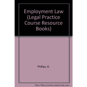 Employment Law (Legal Practice Course Resource Books)