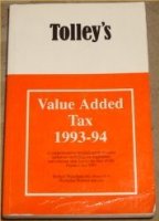 Tolley's Value Added Tax 1993-94 (Tolley's Tax Annual)