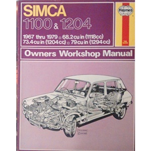 Simca 1100 & 1204 67-79 (Service & repair manuals)