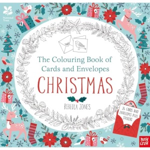 National Trust: The Colouring Book of Cards and Envelopes - Christmas (Colouring Cards and Envelopes Series)