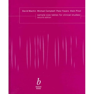 Sample Size Tables for Clinical Studies [With Disk]