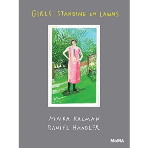 Girls Standing on Lawns