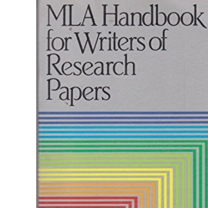 MLA Handbook for Writers of Research Papers