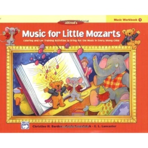 Music for Little Mozarts Music Workbook: Coloring and Ear Training Activities to Bring Out the Music in Every Young Child