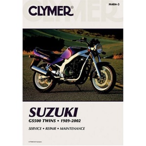 Suzuki GS500 1989-02 (Clymer Motorcycle Repair)