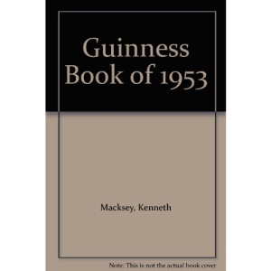 Guinness Book of 1953 (Guinness silver anniversary series)