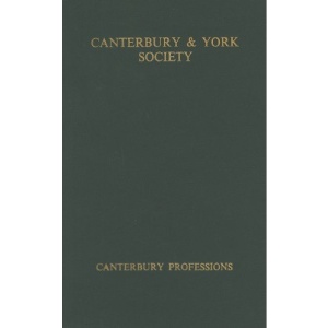 Canterbury Professions (Canterbury & York Society)
