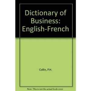English-French (Dictionary of Business)