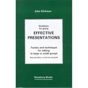 Guidelines for Giving Effective Presentations