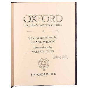 Oxford words & watercolours