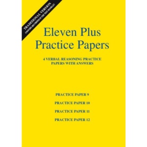 Eleven Plus Verbal Reasoning Practice Papers 9 to 12