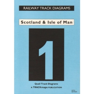Scotland and Isle of Man: Rail Track Diagrams Bk. 1 (Railway Track Diagrams): Quail Track Diagrams Bk. 1