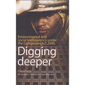Environmental and Social Transparency Under the Companies Act 2006: Digging Deeper