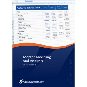 Merger Modeling and Analysis: Midnight Manual