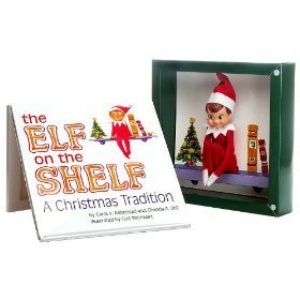 The Elf on the Shelf Christmas Tradition | Elf on the Shelf Boy, Light Tone, Blue Eyes | Christmas Elf