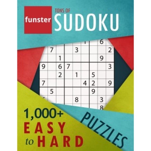 Funster Tons of Sudoku 1,000+ Easy to Hard Puzzles: A bargain bonanza for Sudoku lovers