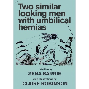 Two Similar Looking Men with Umbilical Hernias