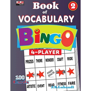 BOOK of Vocabulary BINGO, VOL.2 (100 BINGO Cards in Large Print)