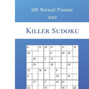 Killer Sudoku - 200 Normal Puzzles 9x9 vol.16