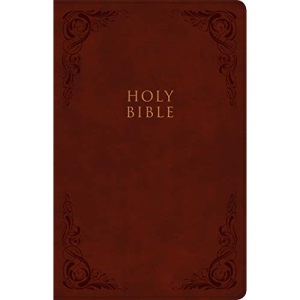 KJV Large Print Personal Size Reference Bible, Burgundy