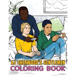 AJ Sherwood's Gentlemen Coloring Book