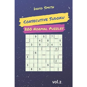 Consecutive Sudoku - 200 Normal Puzzles vol.2