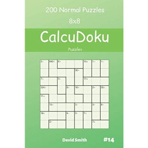 CalcuDoku Puzzles - 200 Normal Puzzles 8x8 vol.14