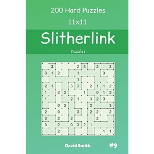 Slitherlink Puzzles - 200 Hard Puzzles 11x11 vol.9