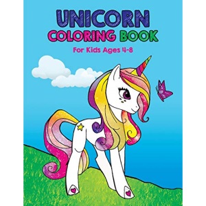 Unicorn Coloring Book: For Kids Ages 4-8