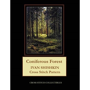 Coniferous Forest: Ivan Shishkin Cross Stitch Pattern