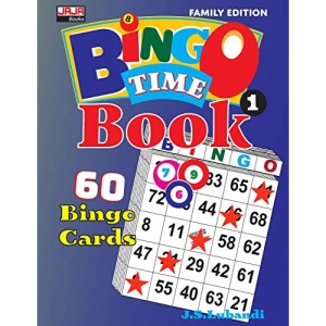 BINGO TIME Book 1: Family Edition with 60 Bingo Cards in Large Print
