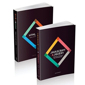HTML & CSS: Design and Build Websites + JavaScript & JQuery: Interactive Front-End Web Development (Set of 2 Volumes)