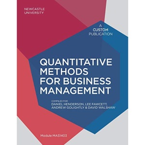 Quantitative Methods for Business Management: Module MAS1403