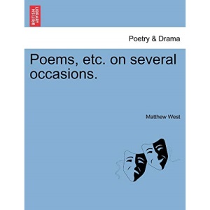 Poems, etc. on several occasions.