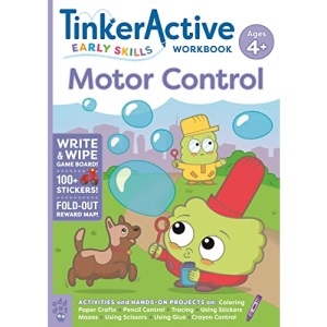 Tinkeractive Early Skills Motor Control Workbook Ages 4+ (Tinkeractive Workbooks)