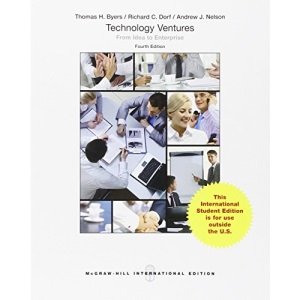 Technology Ventures: From Idea to Enterprise (Int'l Ed)