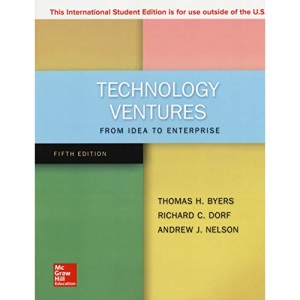 ISE Technology Ventures: From Idea to Enterprise (ISE HED IRWIN INDUSTRIAL ENGINEERING)