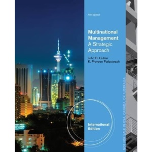 Multinational Management, International Edition