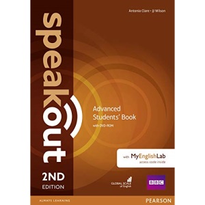 Speakout Advanced 2nd Edition Students' Book with DVD-ROM and MyEnglishLab Access Code Pack