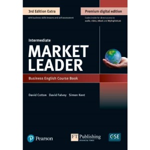 Market Leader 3e Extra Intermediate Course Book, eBook, QR, MEL & DVD Pack