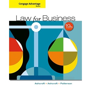 Cengage Advantage Books: Law for Business (Mindtap Course List)