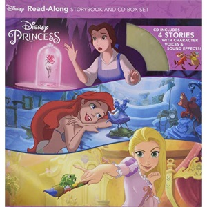 Disney Princess Read-Along Storybook and CD Boxed Set: Beauty and the Beast / Cinderella / Tangled / the Little Mermaid