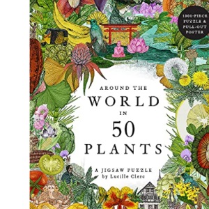 Around the World in 50 Plants 1000 Piece Puzzle: A 1000-Piece Jigsaw Puzzle